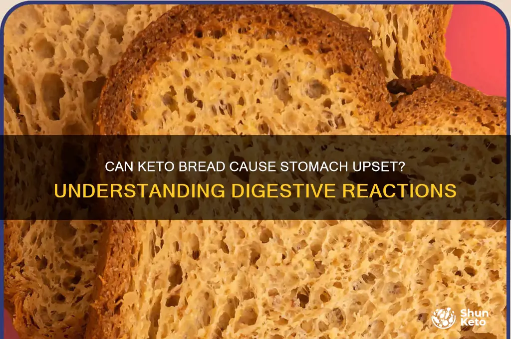 can keto bread upset your stomach