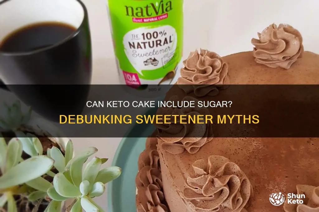 can keto cake have sugar