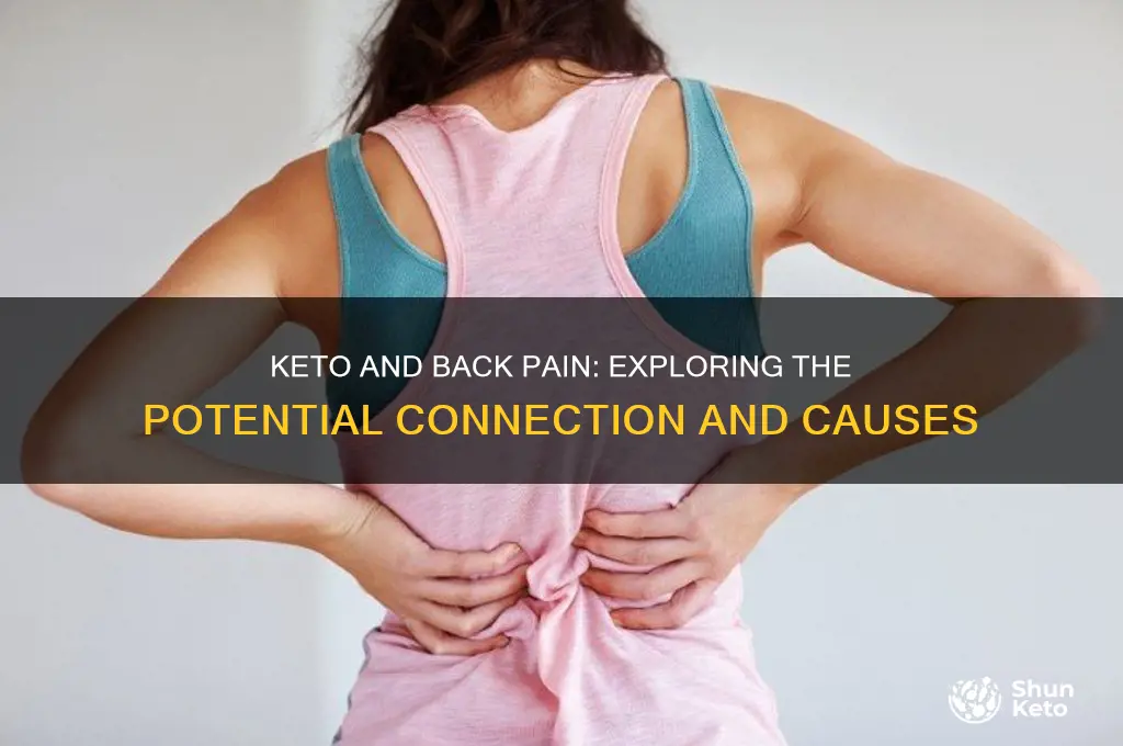 can keto cause back pain