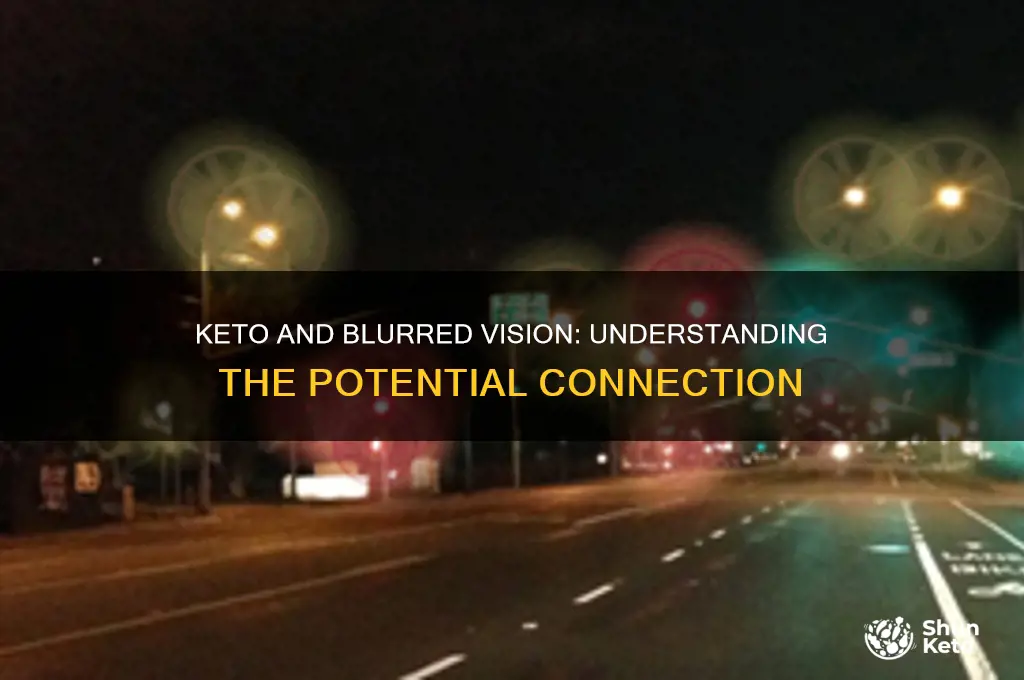 can keto cause blurred vision