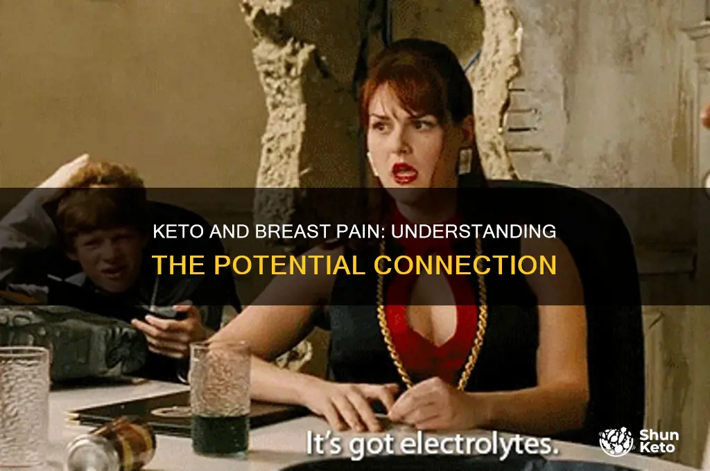 can keto cause breast pain