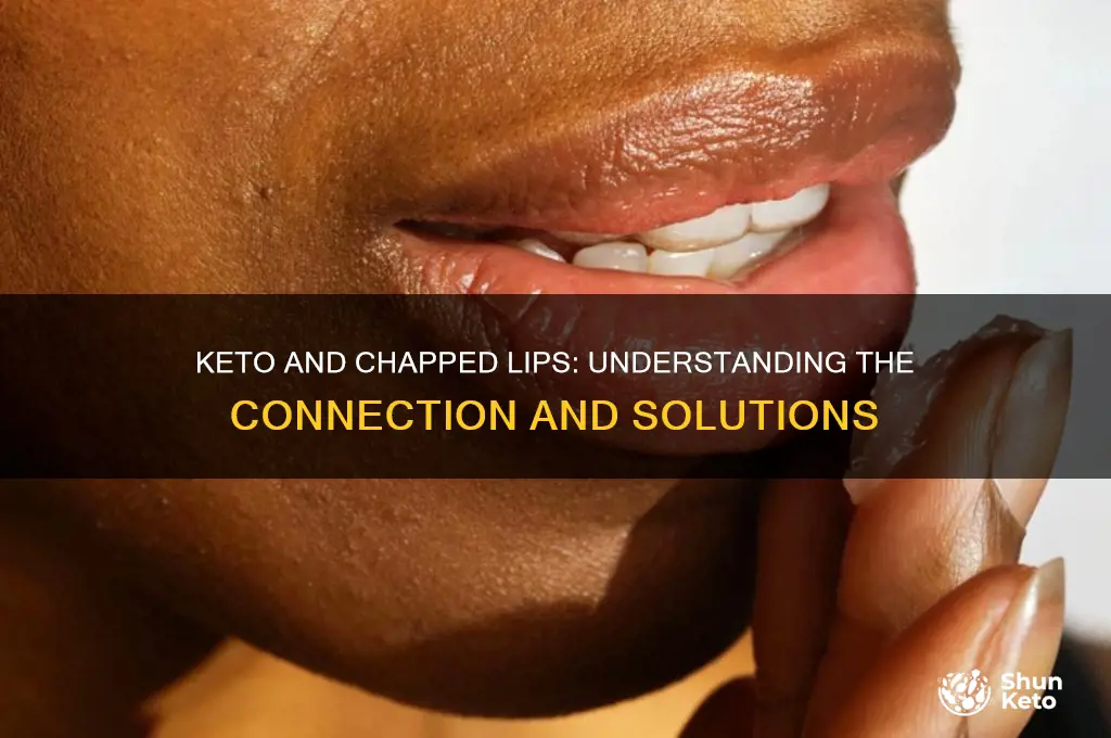 can keto cause chapped lips