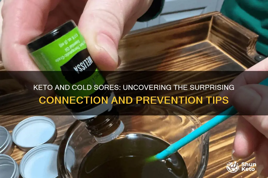 can keto cause cold sores