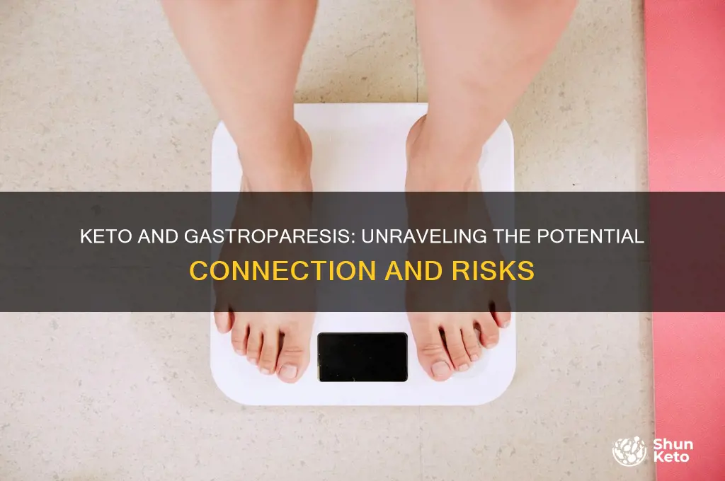 can keto cause gastroparesis