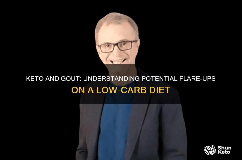 can keto cause gout flare ups