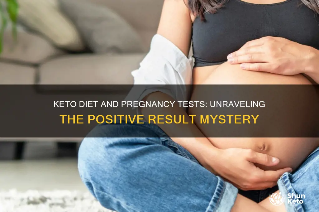 can keto cause positive pregnancy test