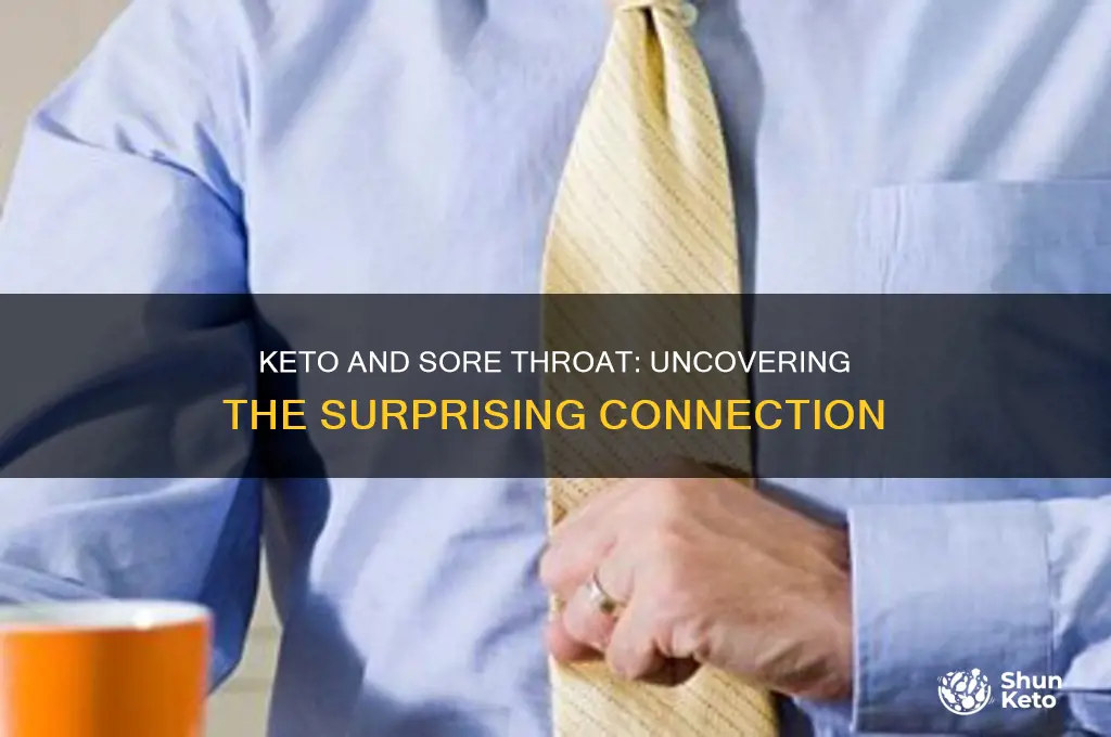 can keto cause sore throat