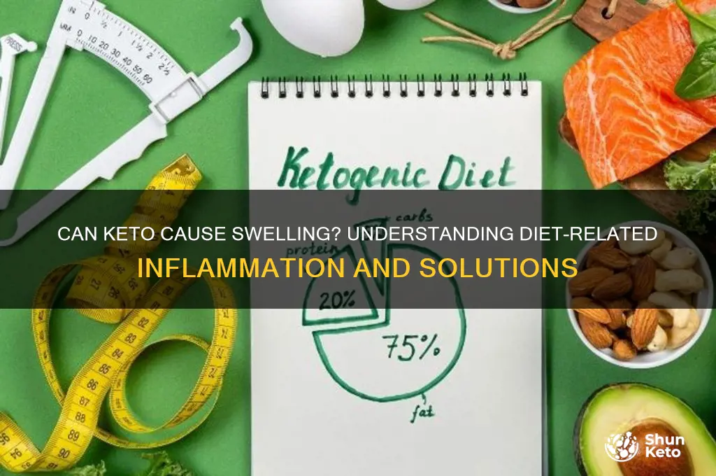 can keto cause swelling