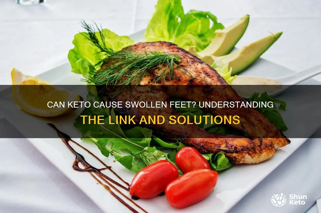 can keto cause swollen feet