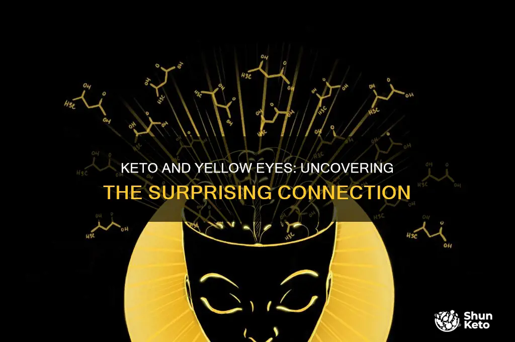 can keto cause yellow eyes