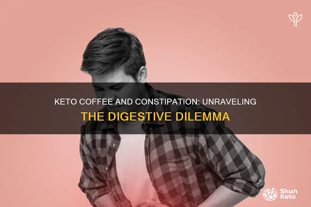 can keto coffee cause constipation