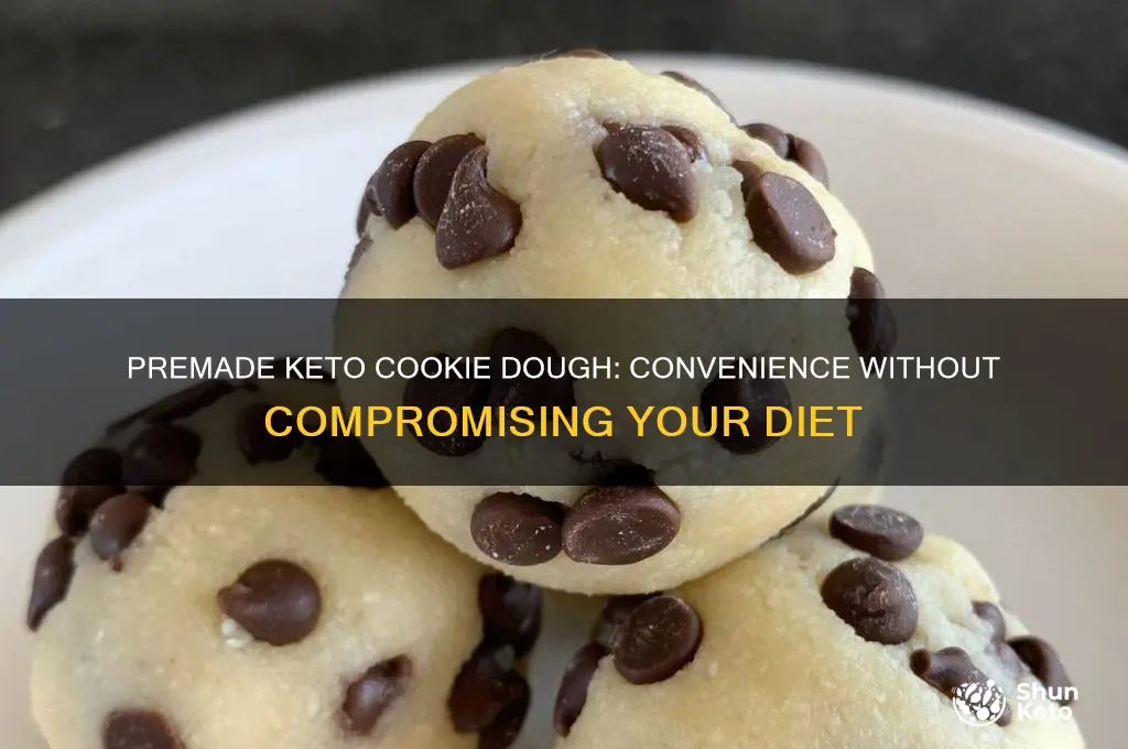 can keto cookie dough be premade