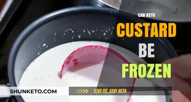 Can Keto Custard Be Frozen? A Complete Guide to Storage