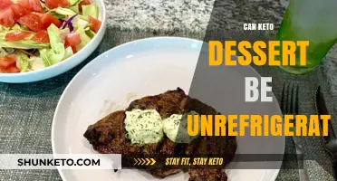 Can Keto Desserts Stay Fresh Unrefrigerated? Tips and Insights