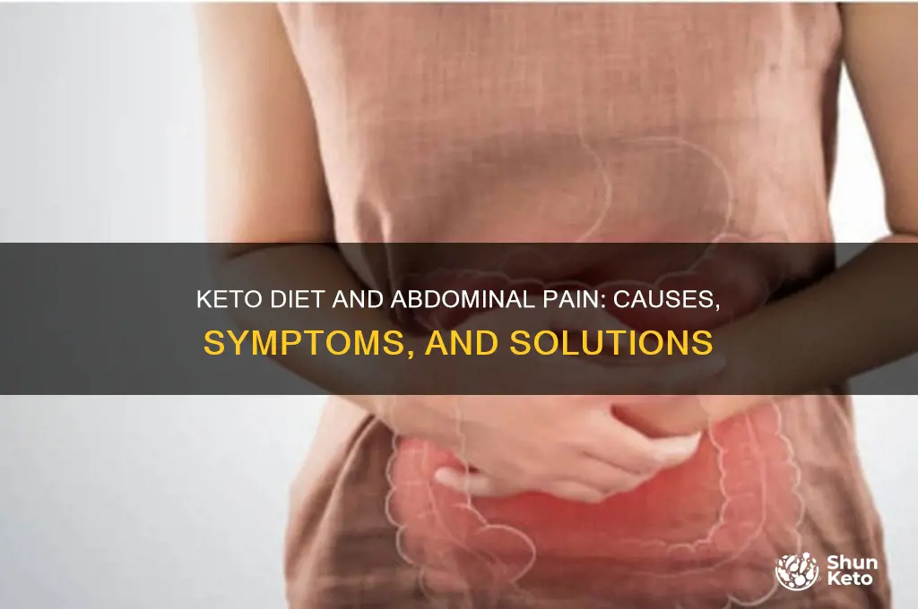 can keto diet cause abdominal pain