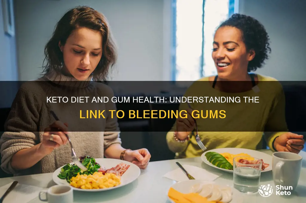 can keto diet cause bleeding gums