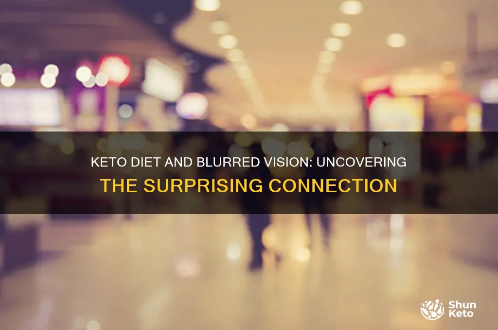 can keto diet cause blurred vision