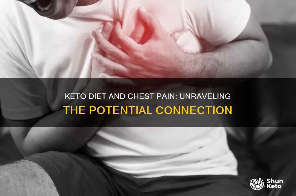 can keto diet cause chest pain