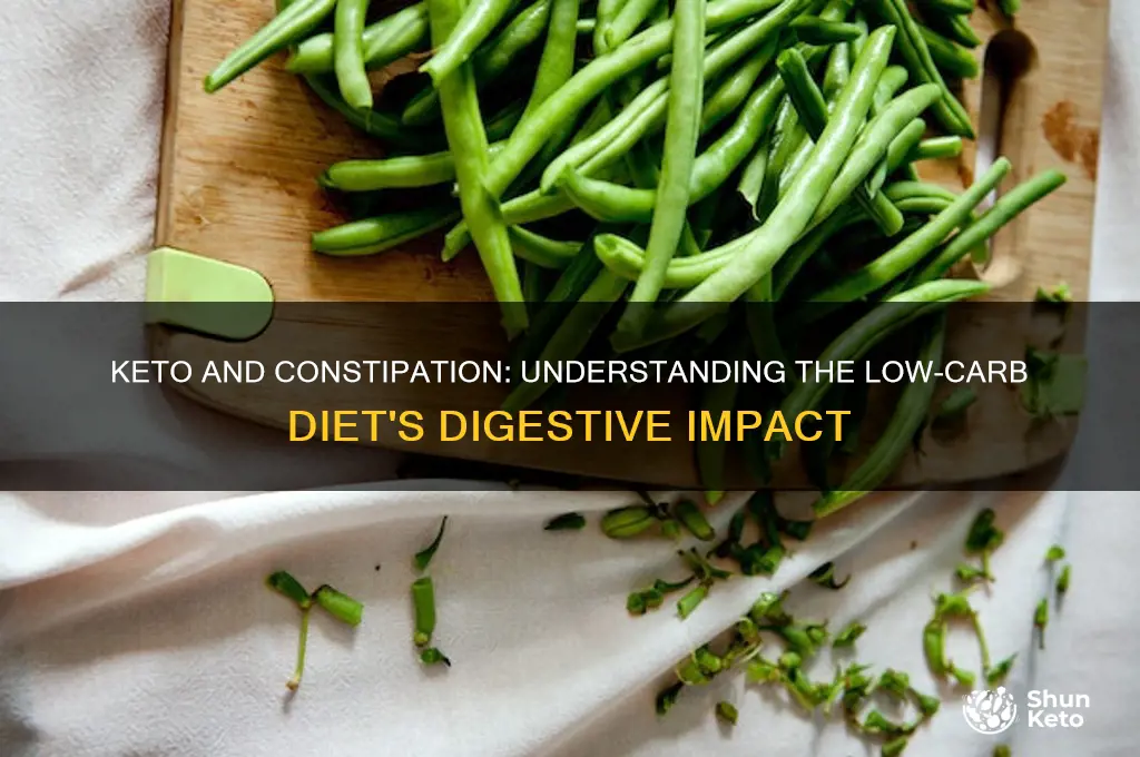 can keto diet cause constipation