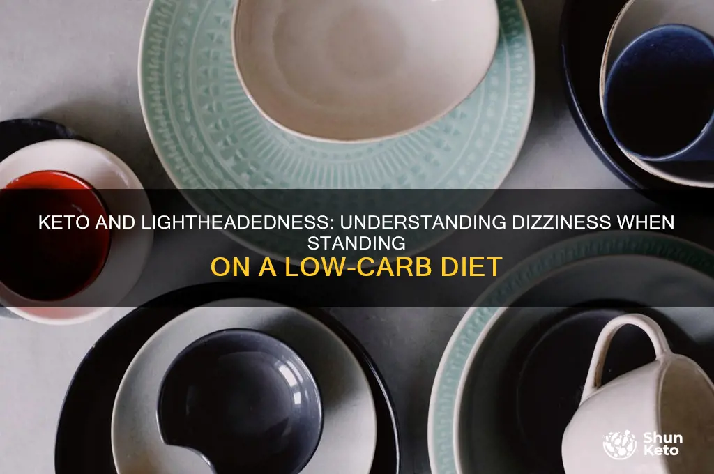 can keto diet cause light head upon standing