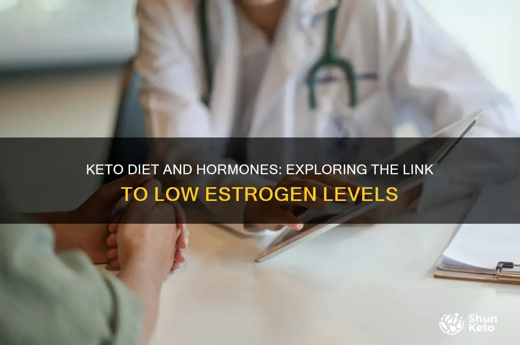 can keto diet cause low estrogen