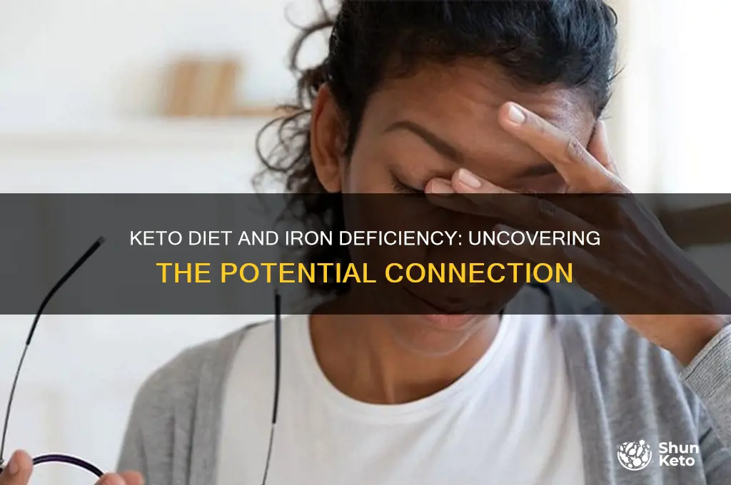 can keto diet cause low iron