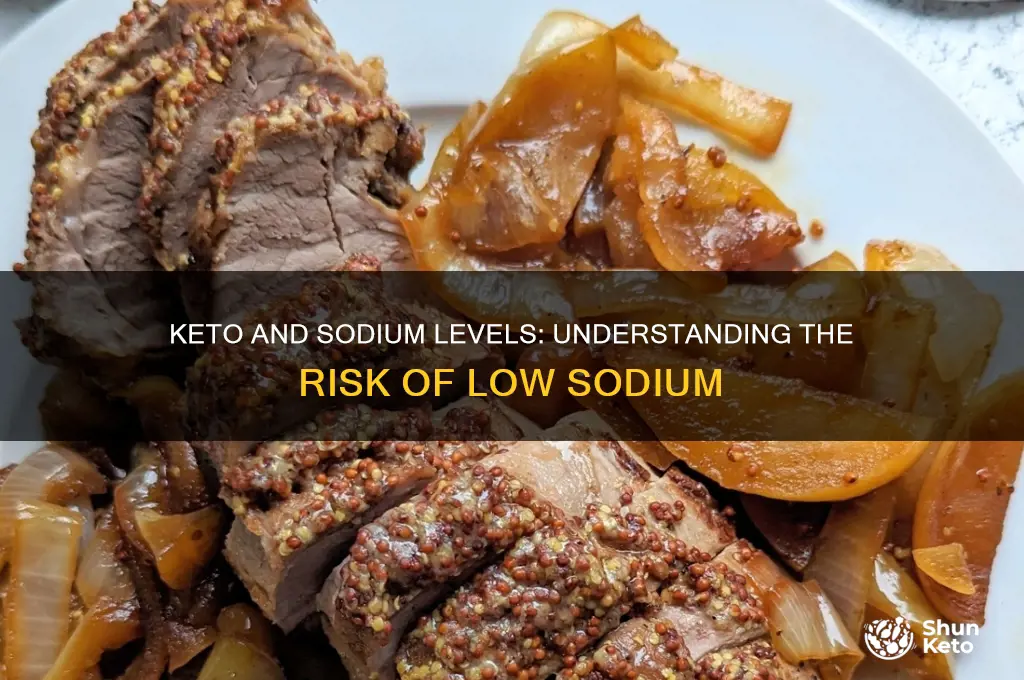 can keto diet cause low sodium