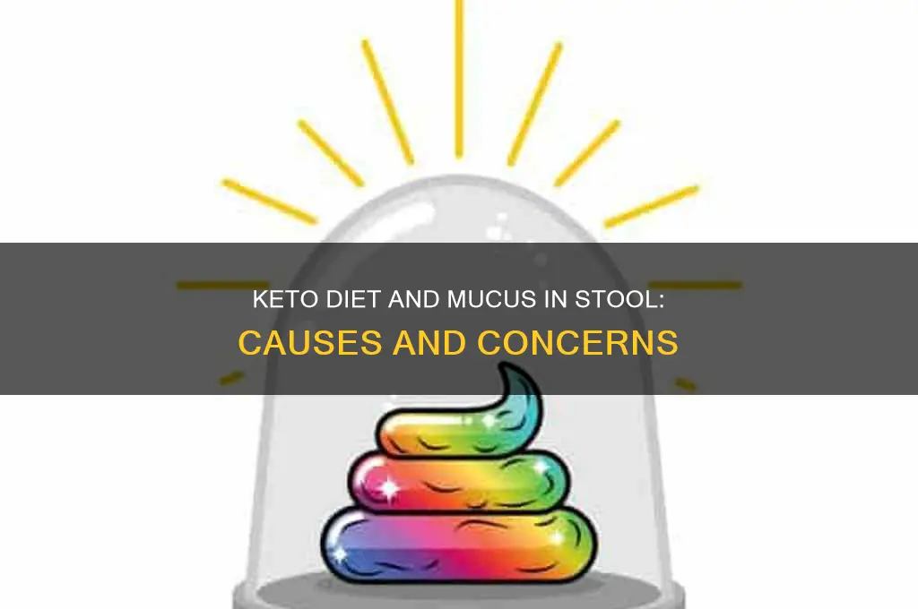 can keto diet cause mucus in stool