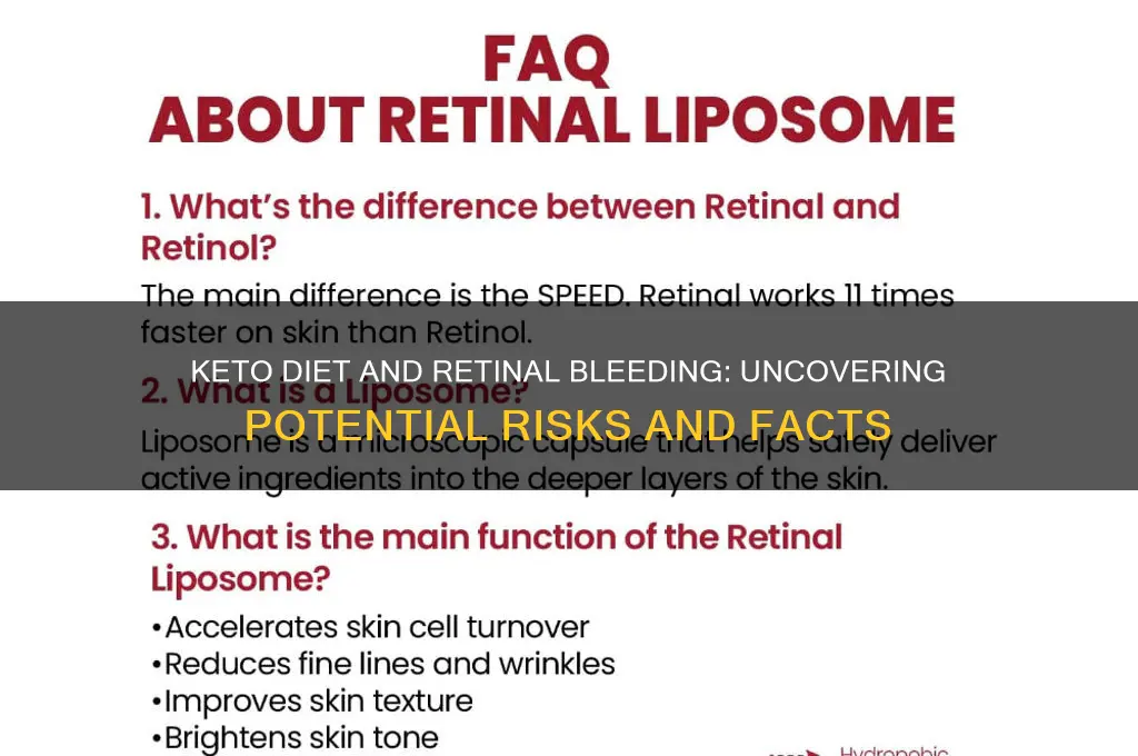 can keto diet cause retinal bleeding
