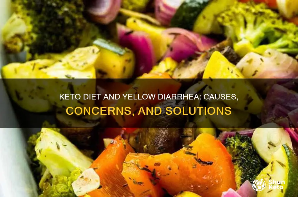can keto diet cause yellow diarrhea