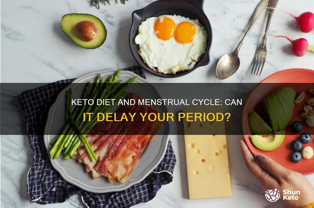 can keto diet delay period