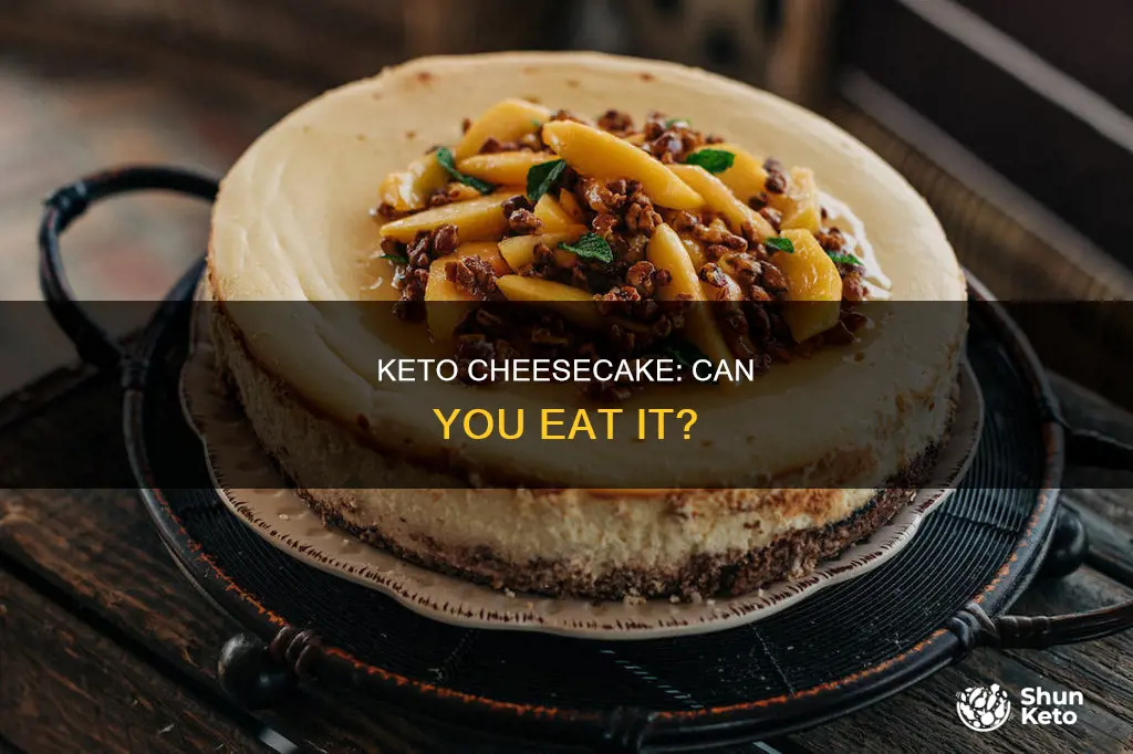 can keto diet eat cheesecake