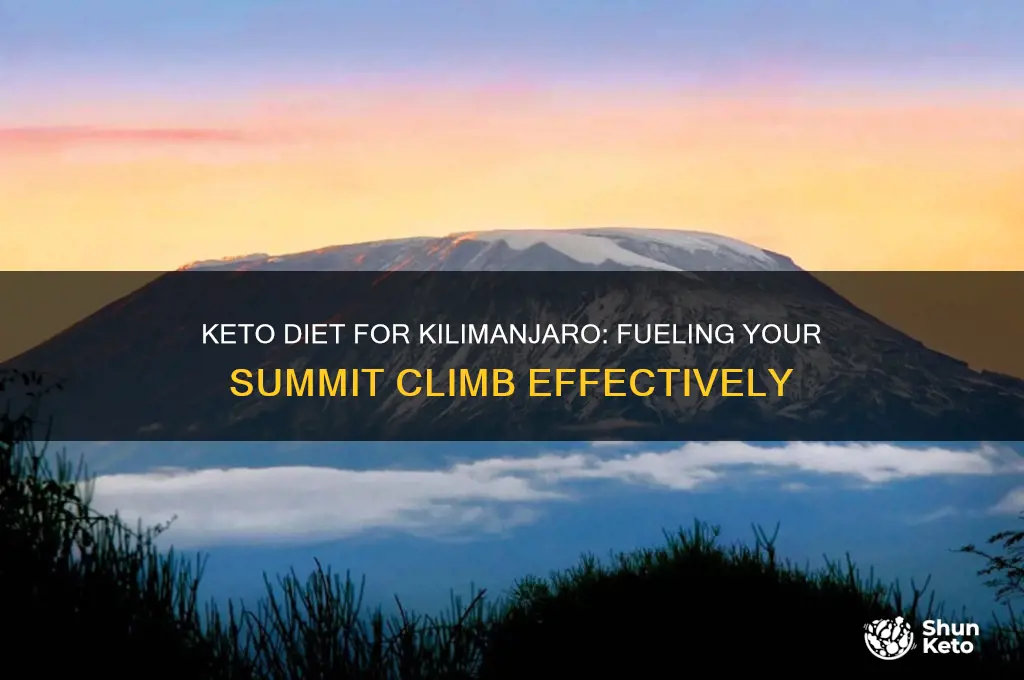 can keto diet help climbing kilimanjaro