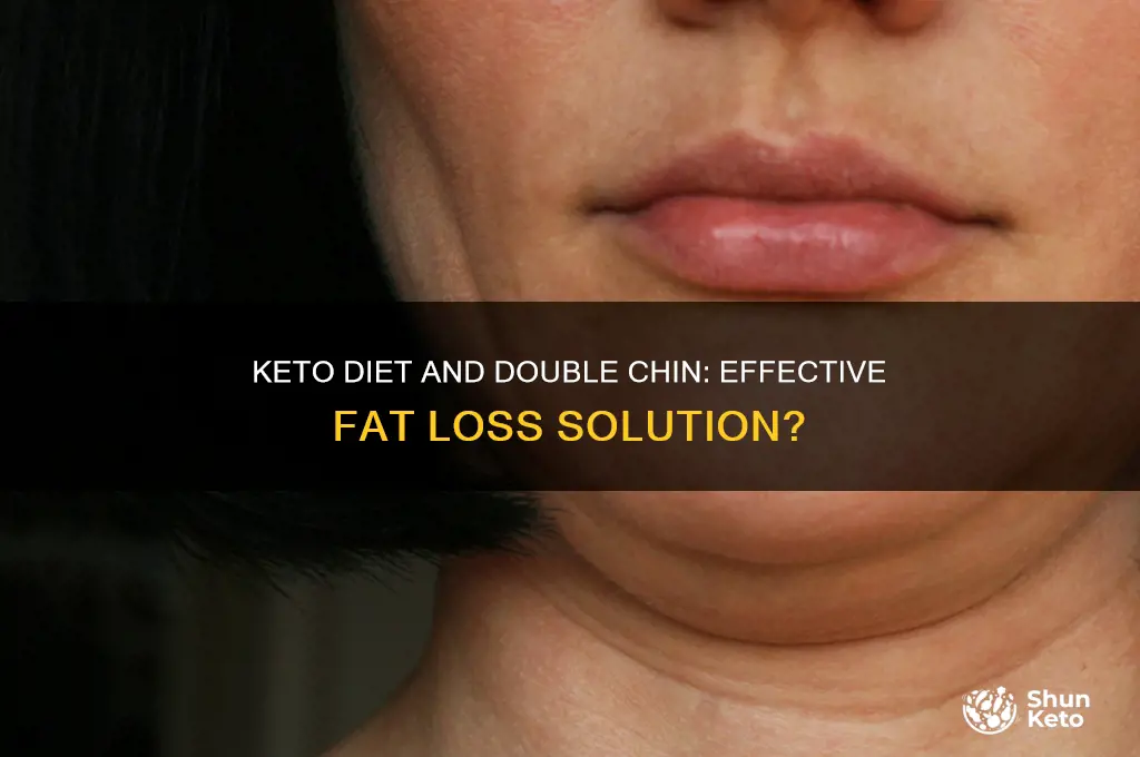 can keto diet help with double chin