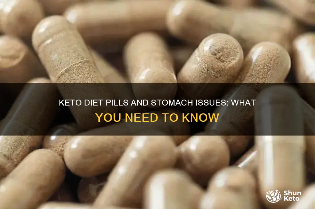 can keto diet pills cause stomach problems