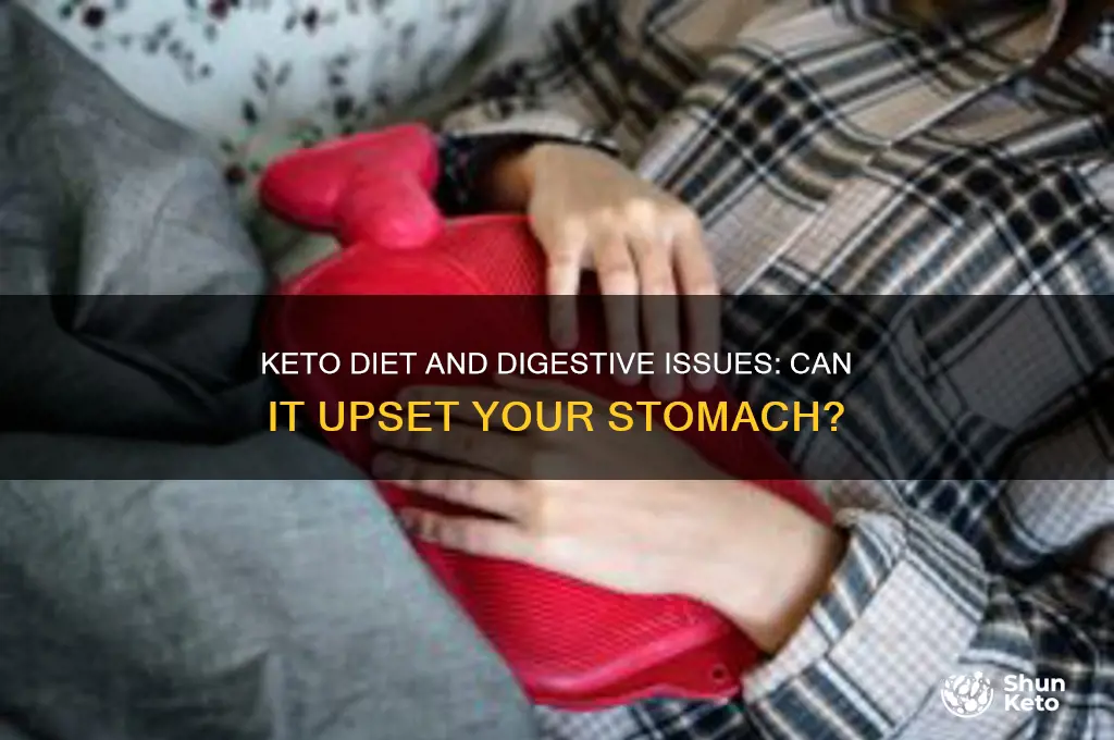 can keto diet upset your stomach