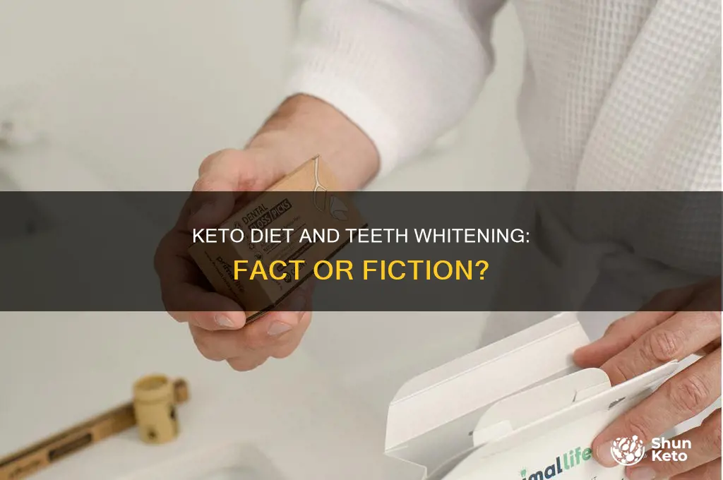 can keto diet whiten teeth