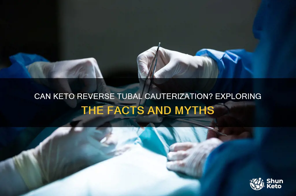 can keto dissolve tubal cauterization