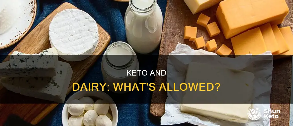 can keto eat dairy