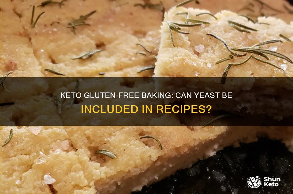 can keto gluten free baking include yeast