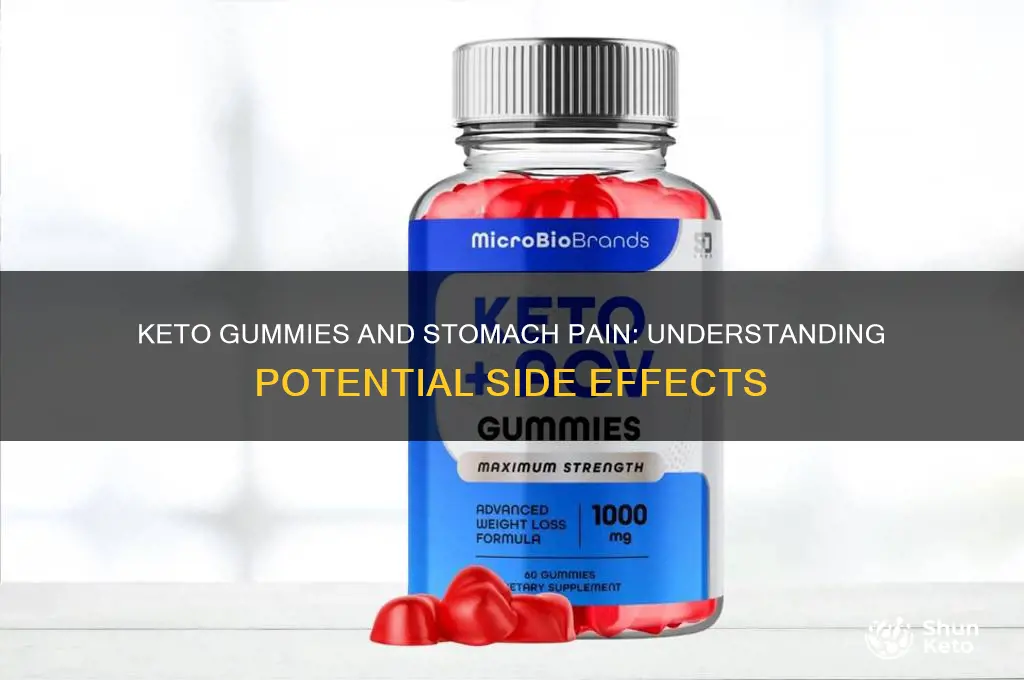 can keto gummies cause stomach pain