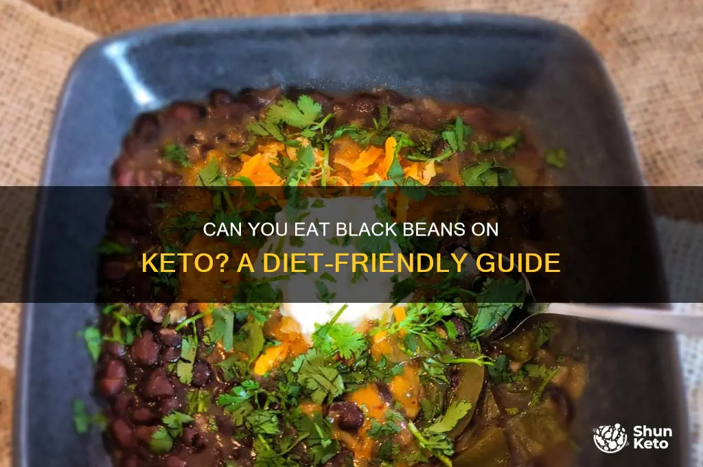 can keto have black beans