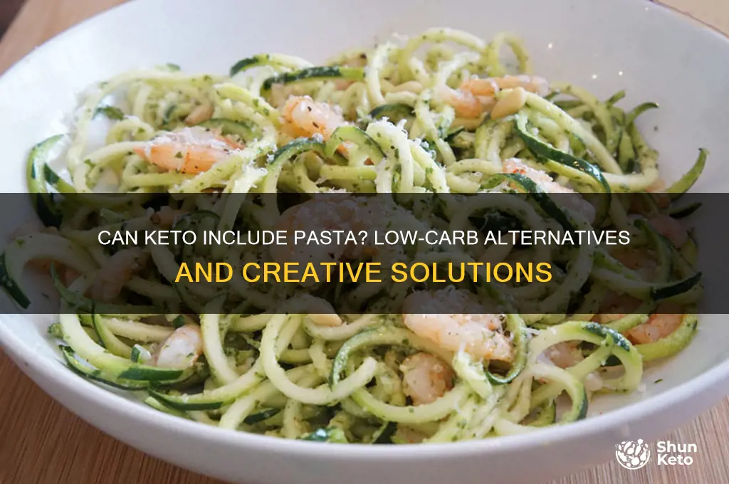 can keto have pasta