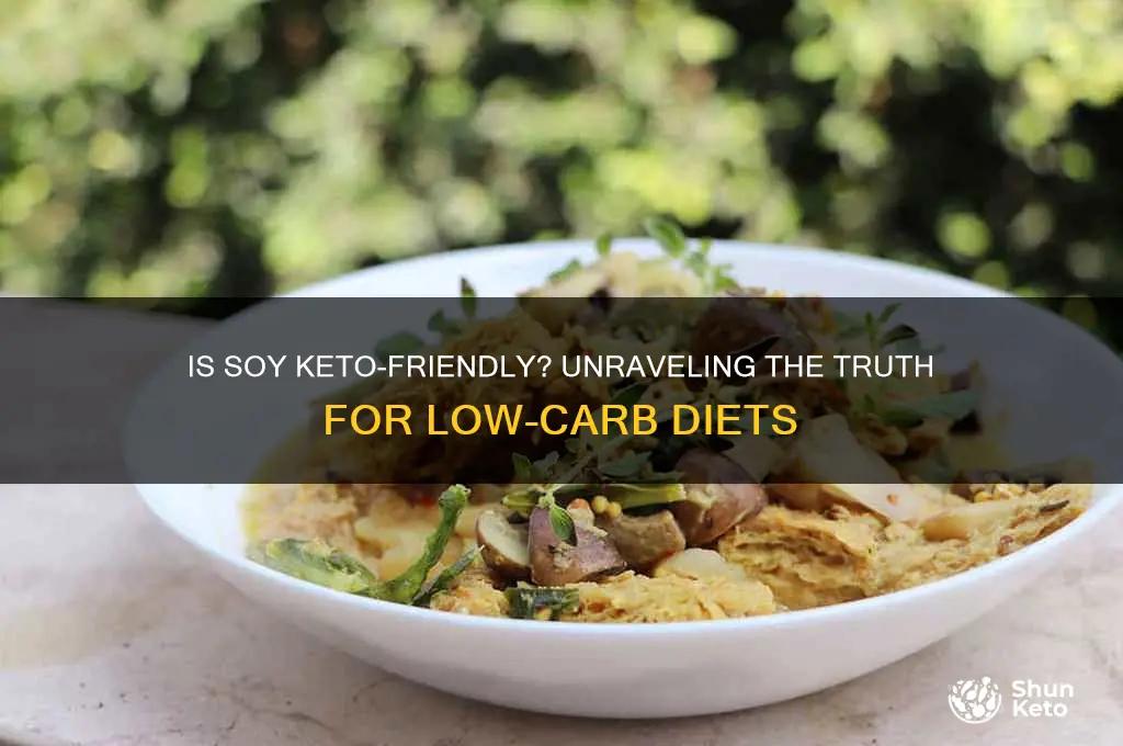 can keto have soy