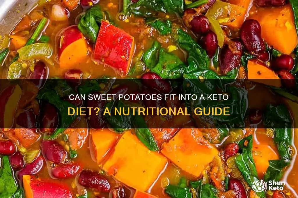 can keto have sweet potato