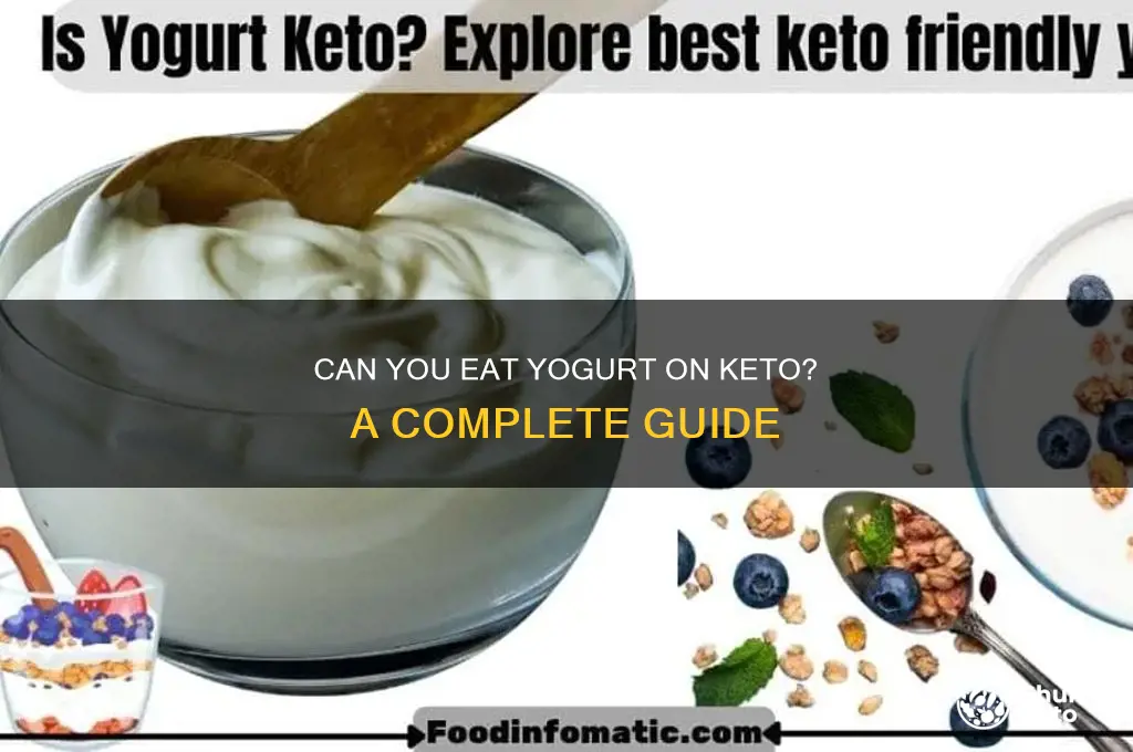can keto have yogurt