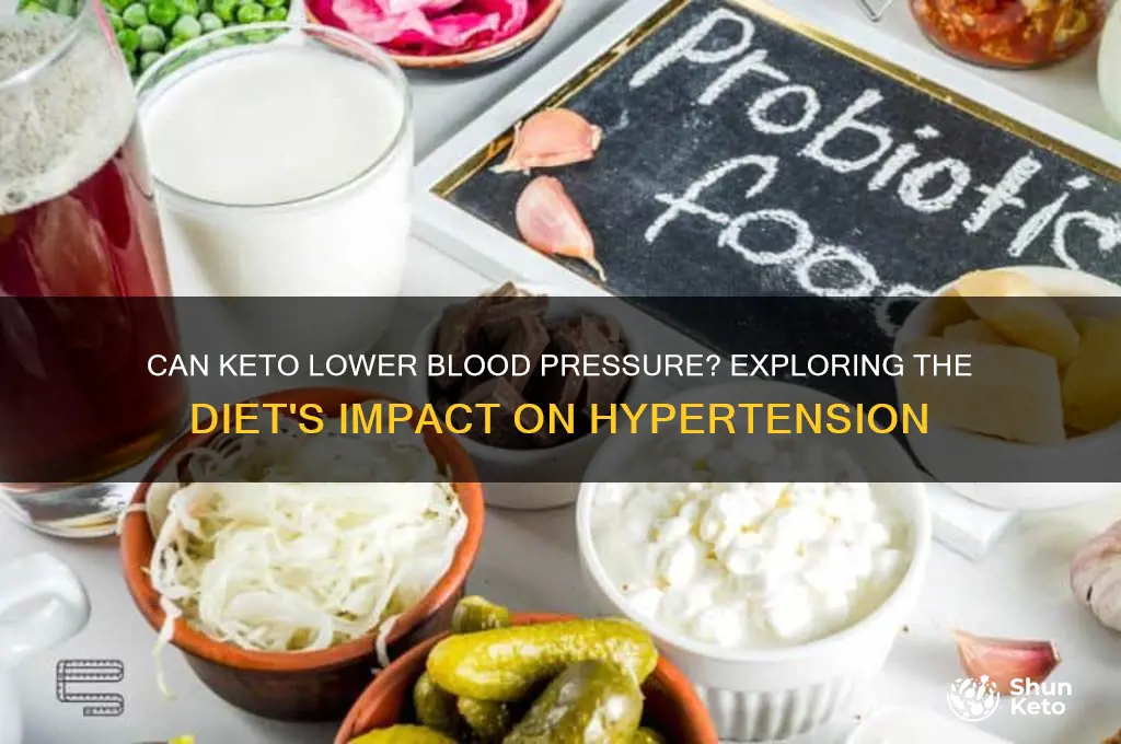 can keto lower blood pressure