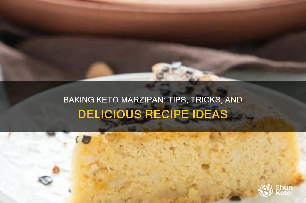 can keto marzipan be baked