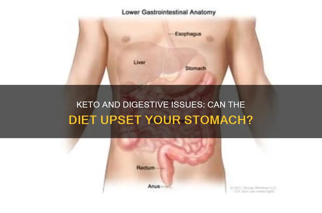 can keto mess up your stomach