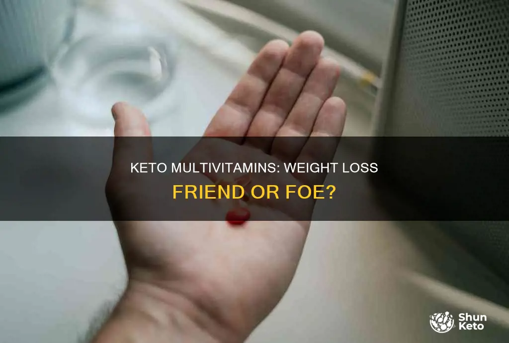 can keto multivitamins stop weight loss